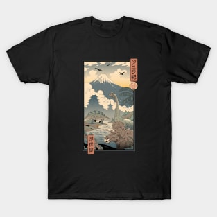 Jurassic Ukiyo-e 1 T-Shirt